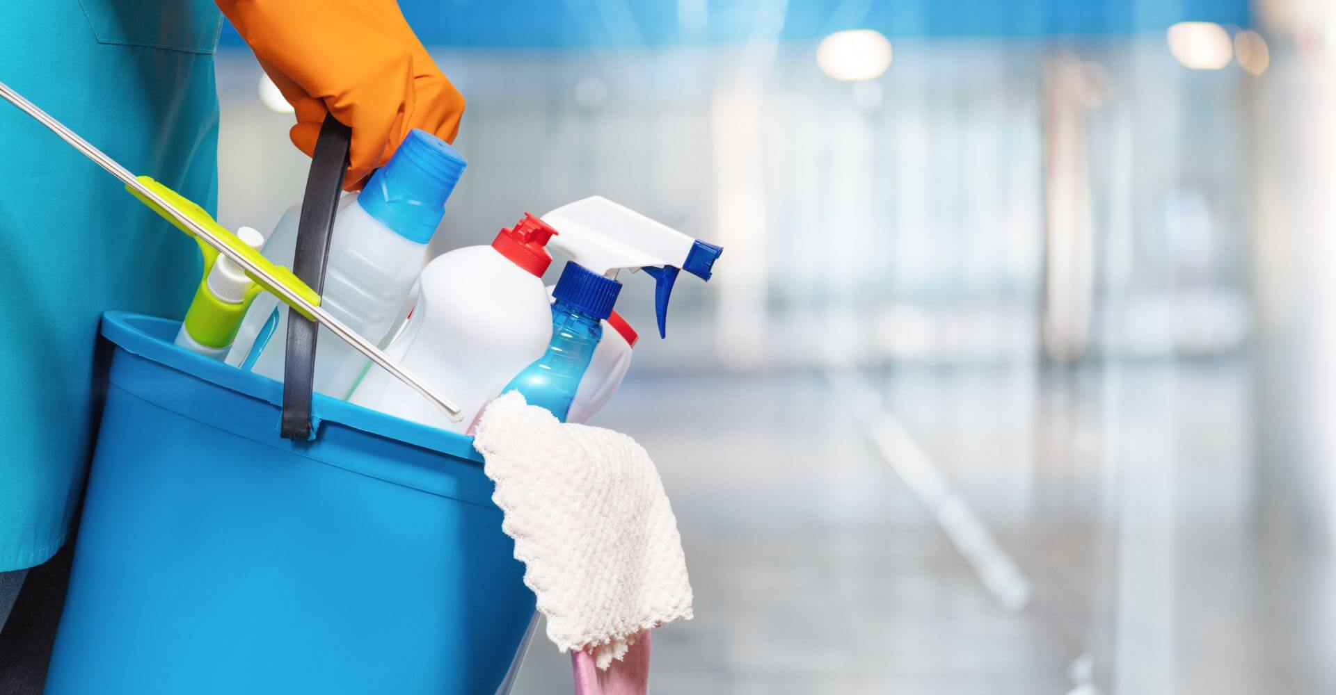 cleaning service at hospital