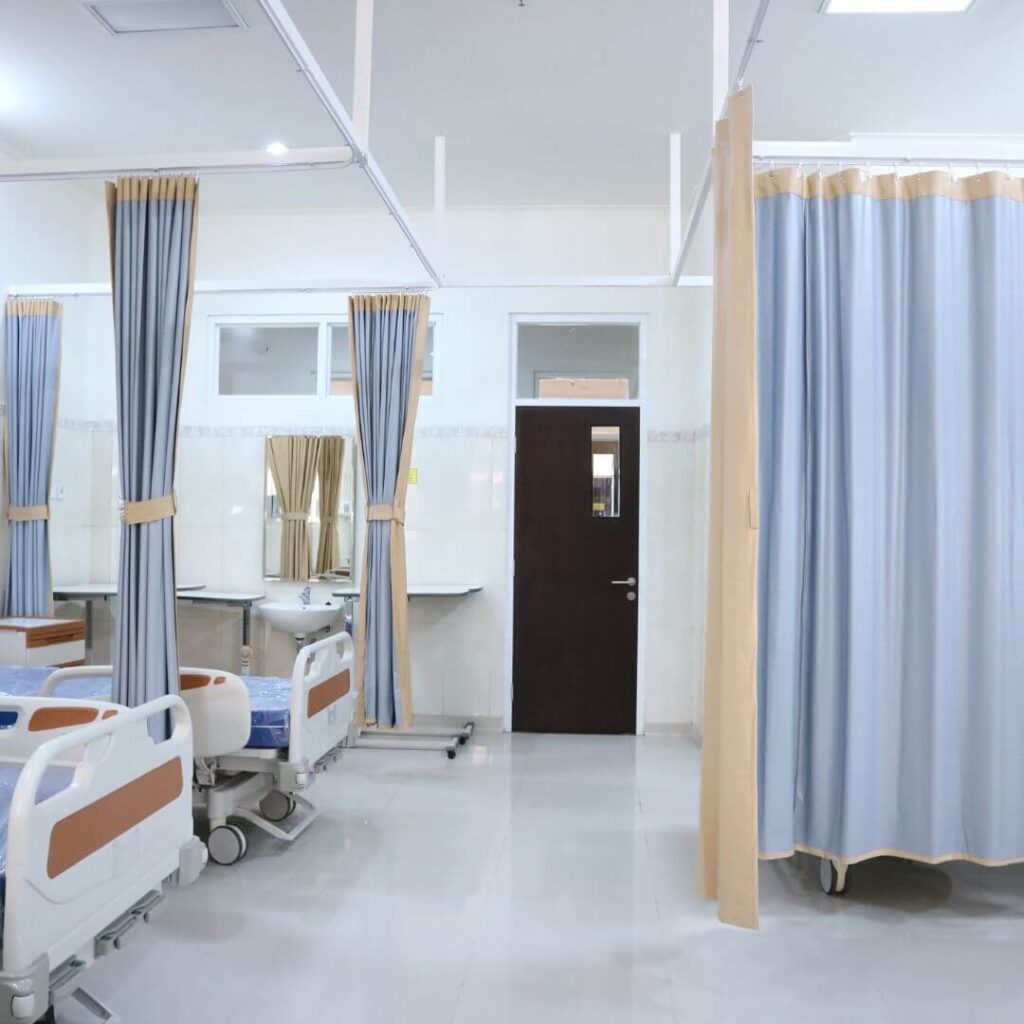 A hospital room