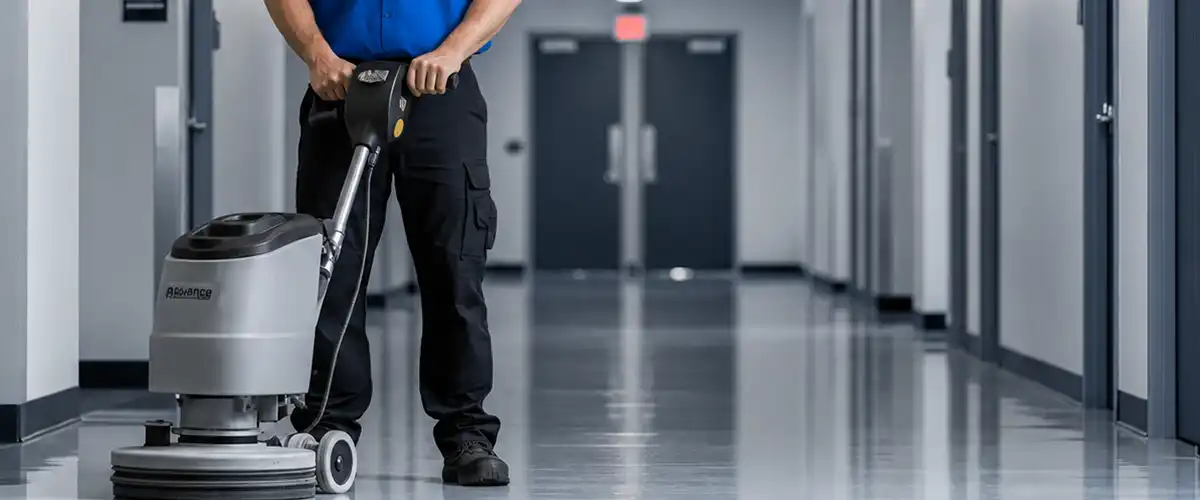 Commercial Floor Stripping and Waxing in Bakersfield, California