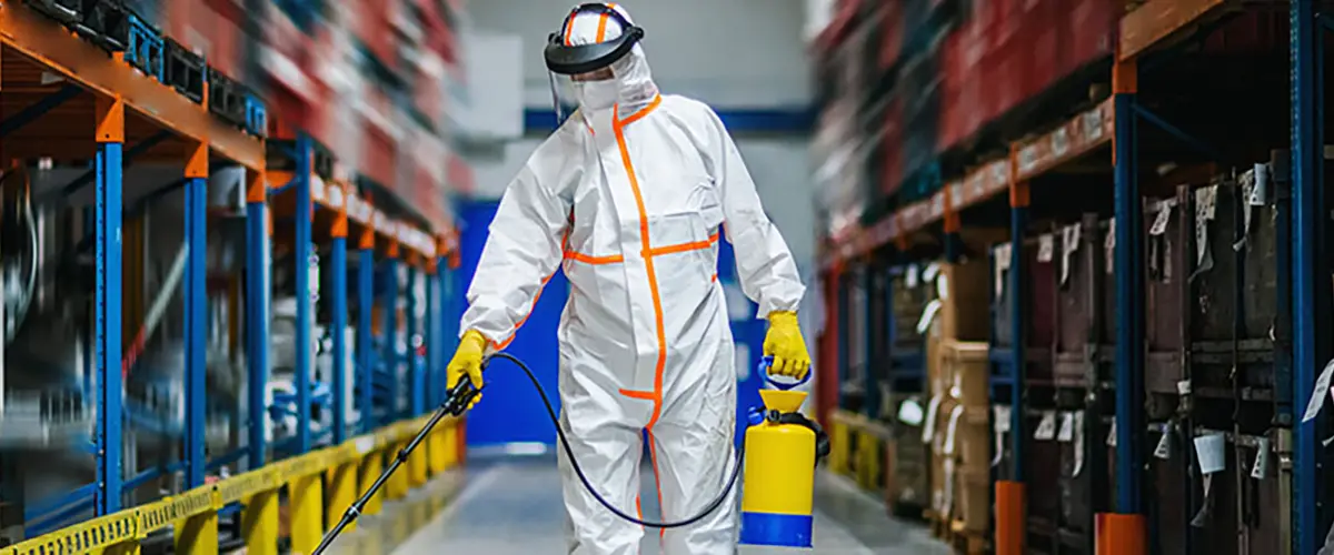 Service Area for Coronavirus Covid Cleaning